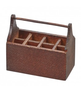 Werkzeugbox braun // Miniatur