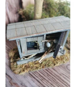 Hühnerstall // Miniatur 1:12