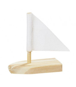 Segelboot aus Holz 4 cm |...