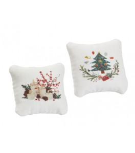 Weihnachtskissen – 2er Set,...